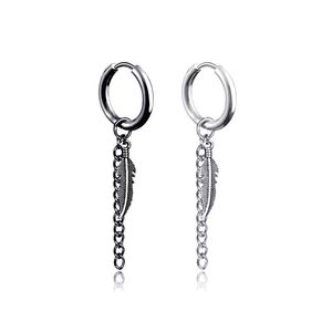 2 pezzi orecchini catena nappa di alta qualità orecchini marea piercing nappa in acciaio al titanio gioielli sexy piercing industriale