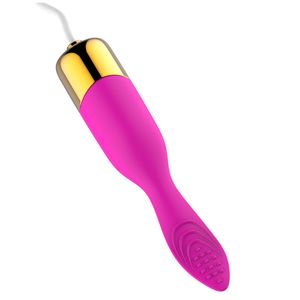 12 Geschwindigkeits-vibrierender AV-Stab Klitoris-Zauberstab-Massagegerät Vibrator Klitoris-Stimulator Sexprodukte Erwachsenes Geschlecht spielt für Frau VI-164A