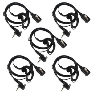 5X Headset C-Typ Ohrbügel Ohrhörer für Vertex VX160 VX180 VX-400 VX-354 Funkgeräte