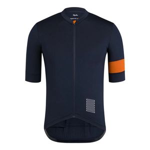 RAPHA Team Summer Ropa Ciclismo Mens Short Sleeve Shirts Cycling jersey Quick Dry MTB Bike Tops Road Racing Uniform Breathable Bicycle Clothing S21040227