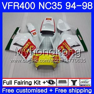 Kit för HONDA RVF400R VFR400 INTE RACING NC35 V4 VFR400R 94 95 96 97 98 HOT 270HM.4 RVF VFR 400 R VFR 400R 1994 1995 1996 1997 1998 Fairing