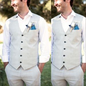 Giubbotti da sposo vintage 2019 slim fit a petto singolo tweed formale giubbotte da sposa da sposa (gilet +pantaloni)