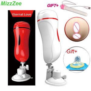 Male sucking masturbator for man Suction Cup adult pocket anal sex vagina Real Pussy vibrator Sex Toys For Men Masturbation Cup T200619