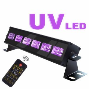 18W UV Stage Lighting Effect LED Bar Lamp Laser Projector DJ Disco Party Light Decoration Halloween Light 90-240V US/UK/EU Plug