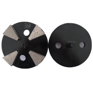 KD-T10 9 Peças de 4 Polegadas D100mm Universal Diamante Almofadas de Polimento com Disco de Moagem de Diamante de Pino Único para o Concreto e o Piso de Terrazzo