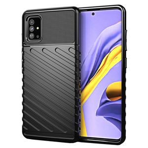 Duro RuggedTextured Flessibile TPU Sottile Antiurto Custodia Protettiva Cover Per Samsung Galaxy A51 A01 A71 A81 A91 M31 M21 A11 A21 A31 A41