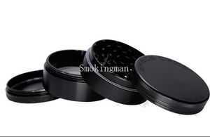 Top Quality 63mm Grande smerigliatrice Spazio di alluminio Cassa del fumo Accessori per il fumo di macinazione Rilevatore di sigarette Smoke Tabacco Grinder Fit Asciutta Erba