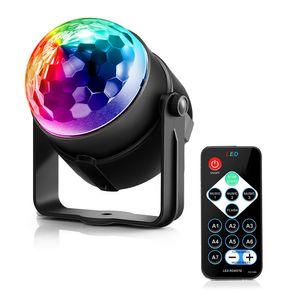 DHL LightMe Holiday Light 3 Control Modes RGB LED Party Effect Disco Ball Light Stage Lighting Professional Christmas Wedding Lamp