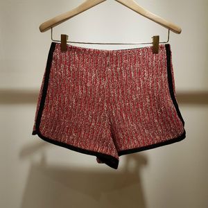 2019 vår sommar ny mode kontrast färg mini söta casual shorts shorts a103072