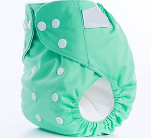 Детские ткань пеленки один размер регулируемые моющиеся многоразовые для новорожденных девочек и мальчиков с 3 слоя вставки