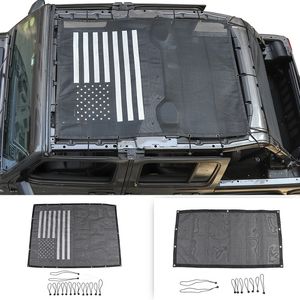 Auto-Dachzelt-Mesh-Sonnenschutz-Sonnennetz/Kofferraum-Isolierungsnetze für Jeep Wrangler JL 18–20 4-Türer