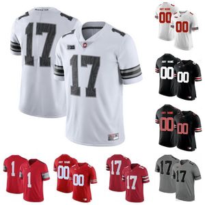 Football Jerseys Customized Ohio State Buckeyes Jerseys Personalized Specially Made Any Name Number 1 Justin Fields Ed Customs College
