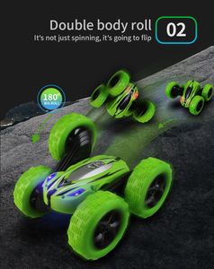 Tumble stunt rechargeable control car roll remote control car electric children toy boys toys