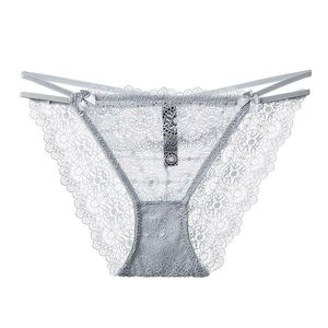 Sexiga spetsbyxor Bandage Strappy Transparenta trosor Underkläder underkläder shorts kvinnor underkläder mujeres ropa interiör