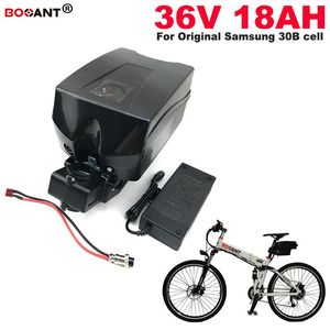 Dla 8Fun BAFANG 800W Motor Motor bateria 36 V 18AH do oryginalnego Samsung 30B 18650 36V rower elektryczny bateria litowa + ładowarka 2A