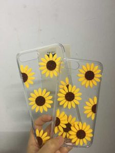 Popularne Cute Summer Phone Case Floral Flower Akrylowe Case Case Coque dla iPhone 11Promax i Samsung S20 + Bezpłatny statek