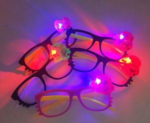 Nova armação de óculos de luz led para crianças, brinquedos pequenos, bola de festa, adereços de aniversário, atacado, lembrancinha de festa