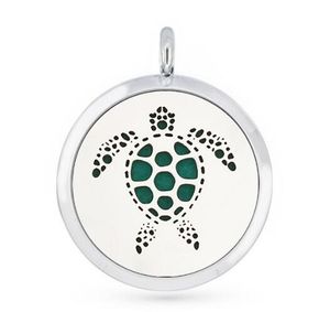 1 Adet Çiçek Family Tree Kaplumbağa Kelebek At Aşk 30MM Yayıcı Locket Mıknatıs Parfüm kolye ile 1 Adet Ücretsiz Pad XA365-412