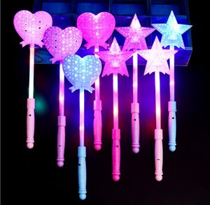 selling concert light stick star hollow glow magic stick bunny children flash stick led light toy