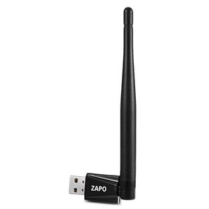 ZAPO RTL8188 USB-WLAN-Adapter 150M tragbarer Netzwerk-Router 2,4 GHz