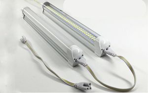 Wholesale smd line for sale - Group buy 20PCS Warm Cool White SMD T8 Integrated Tube Double Line Bar Light ft ft ft ft ft ft ft V LED Tubes