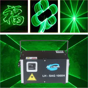 1500mW Green Laser Animation Lighting Projector DMX IDA PARTY BAR CLUB DJ Disco Dance KTV Stage Light Show