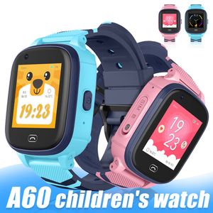 A60 الأطفال الذكية الساعات واي فاي اللياقة البدنية سوار ساعة مع GPS متصلة IP67 للماء 4G SIM موبايل SmartWatch للأطفال