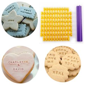 Biscuit Cutter Number Alphabet Fondant Cookie Mould Cake Cutters Decor Baking Molds Tools LBShipping C18122401