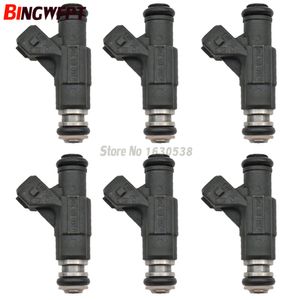 6PCS High quality Fuel Injectors Nozzle For Ford Explorer U2 4.0L V6 97JF-BA 0280155734