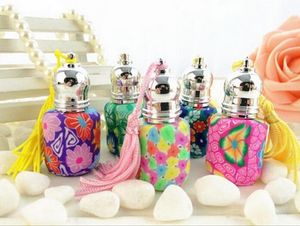 Recarregável mini 4ml roll na ceramics garrafa fragrância essencial óleo de rolos de óleo perfume vazio - venda por atacado dhl / fedex frete grátis