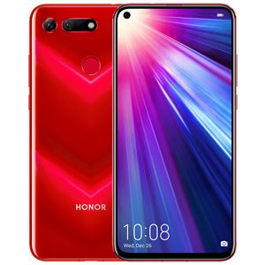 Orijinal Huawei Onur V20 Görünüm 20 4g LTE Cep Telefonu 6 GB RAM 128 GB ROM Kirin 980 Octa Çekirdek Android 6.4 inç 48mp Parmak İzi ID Cep Telefonu