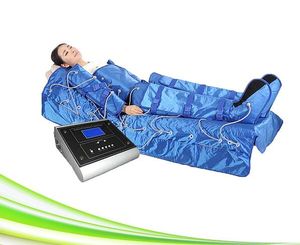 3 I 1 Professionell Lymf dränering Lufttryck Maskin Lufttryck Massager Body Slimming Air Pressure Foot Massager