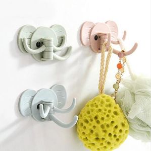 Cute Strong Multipurpose Suction Hooks Hanging Seamless Sticker Wall Door Clothes Hanger Kitchen Bathroom Towel Storage GB692