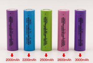 High Quality 3.7V 2600mAh Rechargeable 18650 Lithium ion Battery For electronic product,LED light,The strong light flashlight,power tooletc.