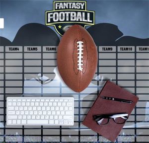 2020-21 Grande Fantasy Football Draft Conselho e jogador Etiqueta Kit O Projecto maior Board Day (5,7 x 4 pés)