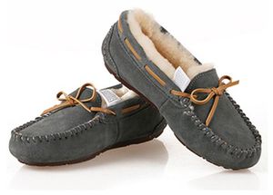 Vendita calda AUS CLASSIC TOP DONNA Scarpe da neve Stivali Vera pelle di pecora opaca Tenere al caldo Stivali scarpe con fiocco Stivali in cashmere SPEDIZIONE GRATUITA