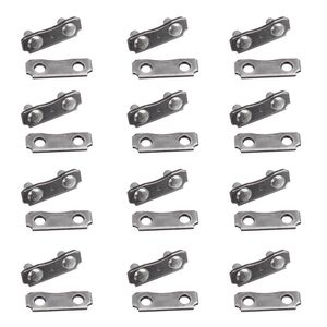 Tool Parts 12 Sets Chainsaw Chain Repair Links for Carlton 3/8LP Pitch - .043 .050 Gauge 40003