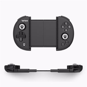 Freeshipping controlador de jogo sem fio bluetooth ergonomia ajustável para iphone para android botões de compatibilidade de controle da bateria joystick