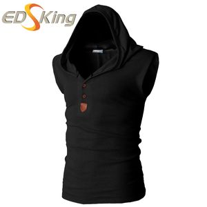 2017 Mens Hooded Vest Male Casual Sleeveless Jacket Gilet For Man Jacket Waistcoats Winter Male Tactical Warm Vests Sweatshirts