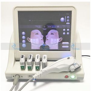 Hifu 5 Cartridge Medical Grade Hifu Skining Machine Высокая интенсивная ультразвуковая ультразвуковая ультразвуковая съемка HIFU Оборудование для удаления морщин