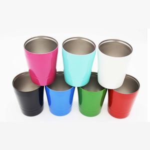 Occhiali da vino in acciaio inox in acciaio inox con cannuli Coprissini Vuoto Viaggio tazza tazza di caffè tazza di caffè tazza birra tazza del bambino tazza drinkware all'ingrosso DBC VT1041