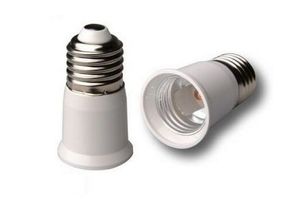 E27 to E27 Extender Lamp Holder Base Bulb Extend Extension Socket Adapter LED Light Adapter Converter