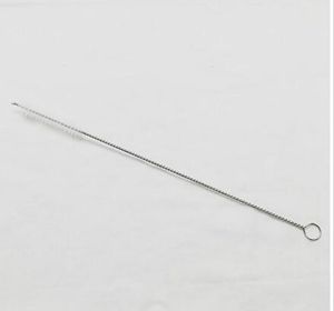 Düşük Fiyat Hafif Paslanmaz Çelik Payet Fırça, Metal Pipalar için 200mm Uzun Naylon Fırça Temizleme