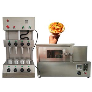 110V220V Pizza cone Machine High quality commercial pizza machine and fully automatic stainless steel pizza oven