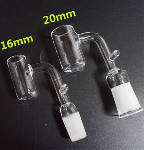 Schnelle Erwärmung Domeless Quartz Enail passend für 16 mm 20 mm Spulenheizung 10 mm 14 mm 18 mm männlich weiblich Quarz Banger Bohrinseln Glasbongs