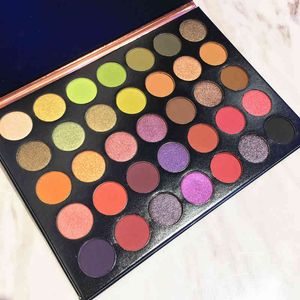 BEAUTY GLAZED popping Makeup bossmood Eye shadow Palette 35 Color Shades Highlighter Make up Palette Powder Maquillage DROP ship