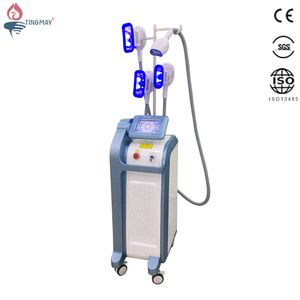 4 handle cryolipolysis machine for all the body area and double chin size handle
