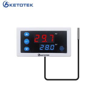 KT3003 Digital Thermostat 12V Temperature Controller Regulator Cooling Heating Control Switch Relay Output