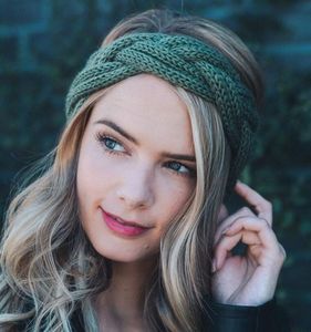 Twist braid knot headband warm hair band hair earmuffs handmade headband winter warm headwraps turban Fashion hair accessories