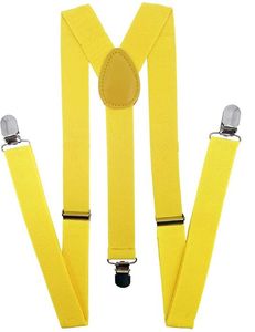 Suspensórios para Suit Crianças Strap Belt Suspender ajustável para meninas dos meninos da criança do bebê Elastic Y-projeto traseiro com fortes clipe de metal colorido